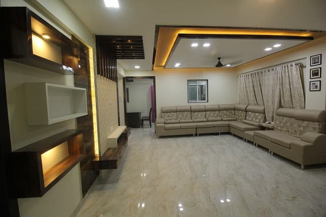 Contemporary Large Living Room incorporating L- Shaped Modular Sectional Sofa – 3 Contemporary Large Living Room incorporating L- Shaped Modular Sectional Sofa