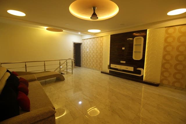 Family Sitting Area besides Staircase on First Floor accommodating Sofa – 3 Family Sitting Area besides Staircase on First Floor accommodating Sofa