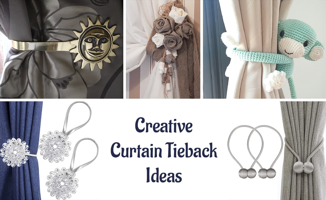 Creative Curtain Tieback Ideas Creative Curtain Tieback Ideas