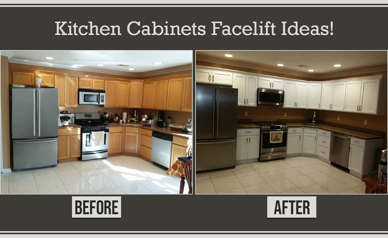 Kitchen Cabinet Facelift Kitchen Cabinet Facelift