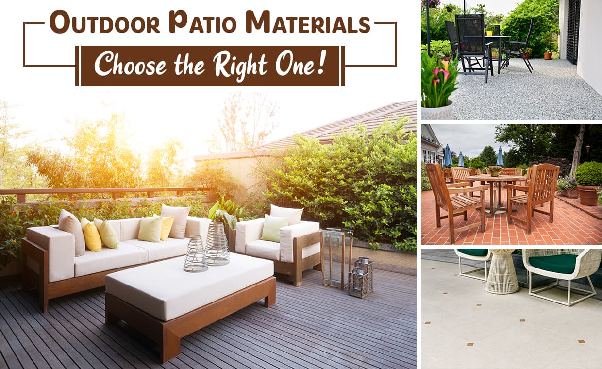 Outdoor Patio Materials Outdoor Patio Materials