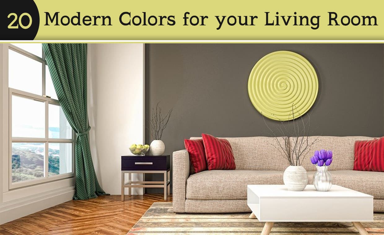 Paint Colors for Modern Living Rooms Paint Colors for Modern Living Rooms