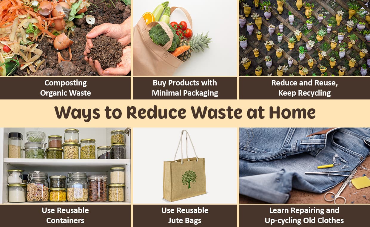 Ways to Reduce Waste at Home Ways to Reduce Waste at Home