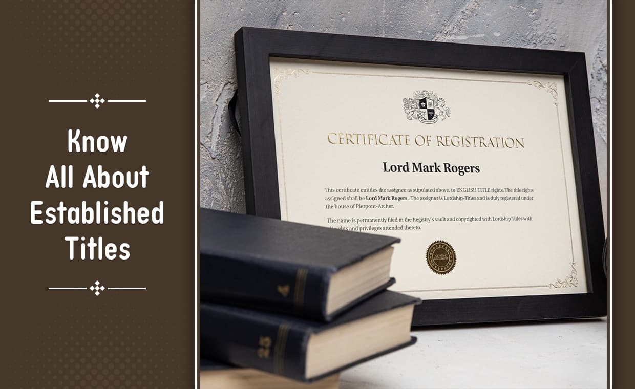 Established Titles Established Titles