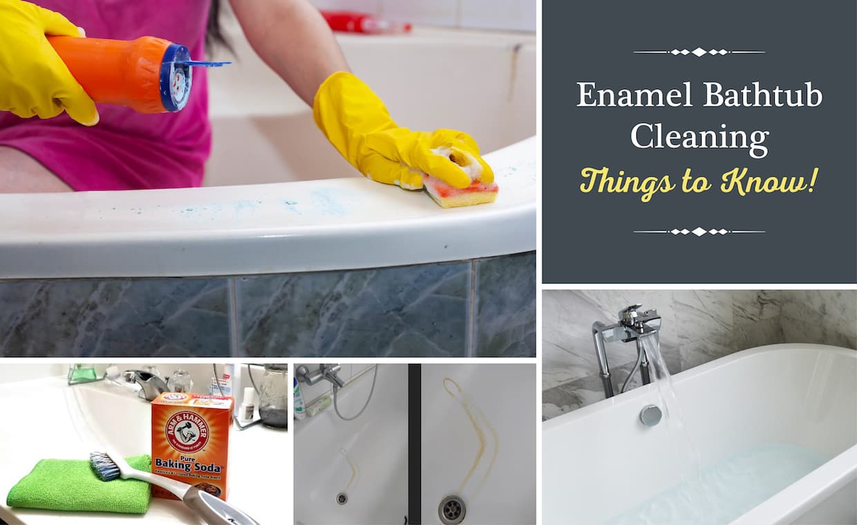 How to Clean Porcelain Enamel Bathtub How to Clean Porcelain Enamel Bathtub