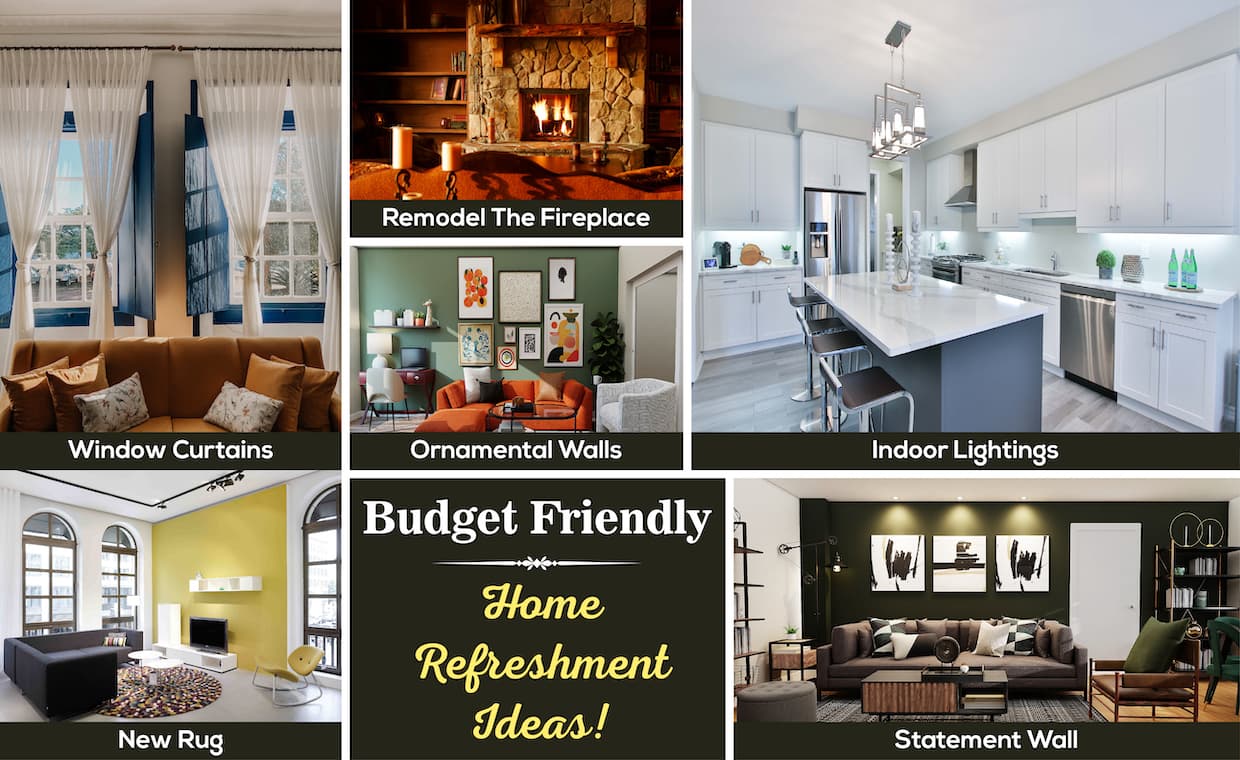 Budget-Friendly Home Refreshment Ideas Budget-Friendly Home Refreshment Ideas
