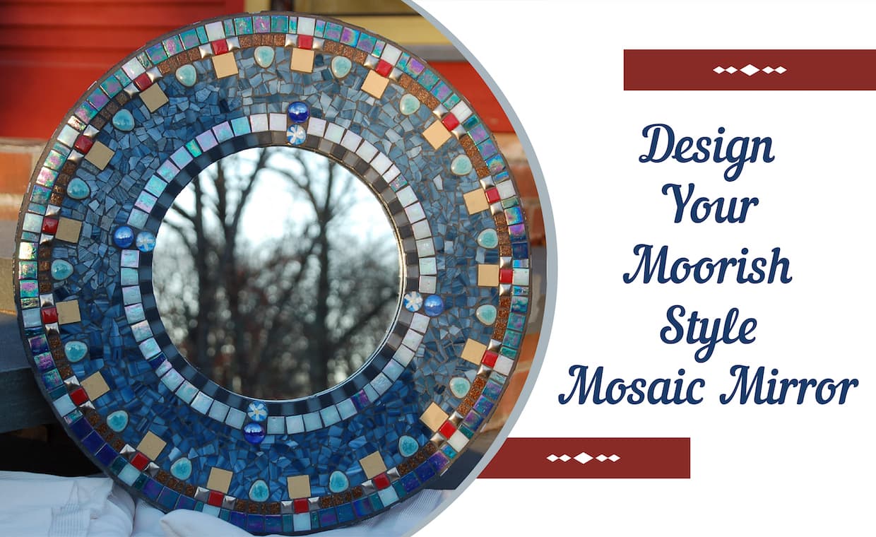 DIY Mosaic Mirror Frame DIY Mosaic Mirror Frame