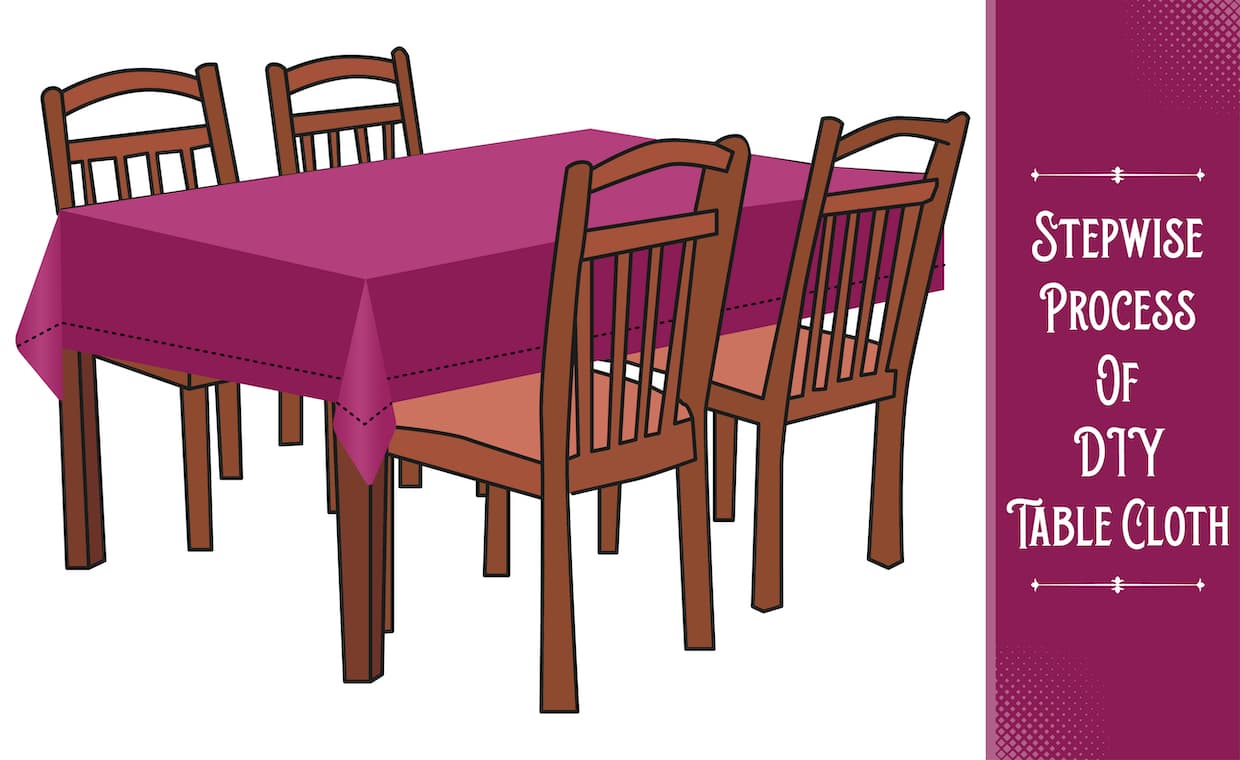 DIY Tablecloth DIY Tablecloth