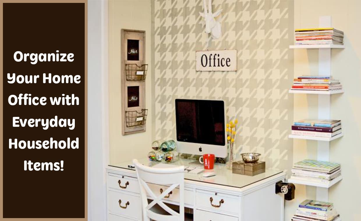 Household items in the home-office Household items in the home-office