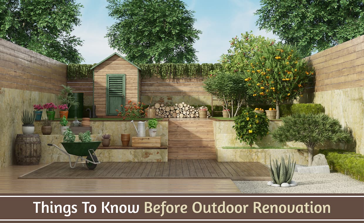 Outdoor renovation Outdoor renovation