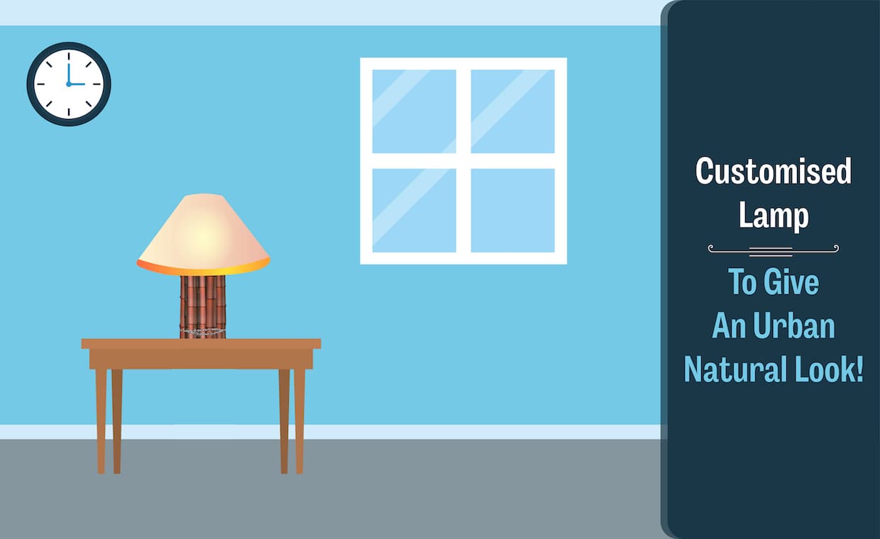 DIY Customising a lamp DIY Customising a lamp