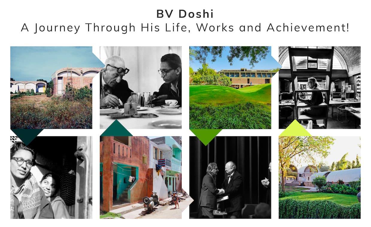 BV Doshi, Life-Work-Achievements BV Doshi, Life-Work-Achievements
