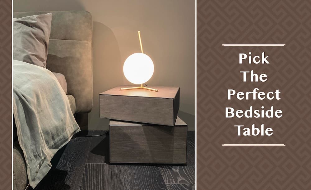 Choosing a bedside table Choosing a bedside table