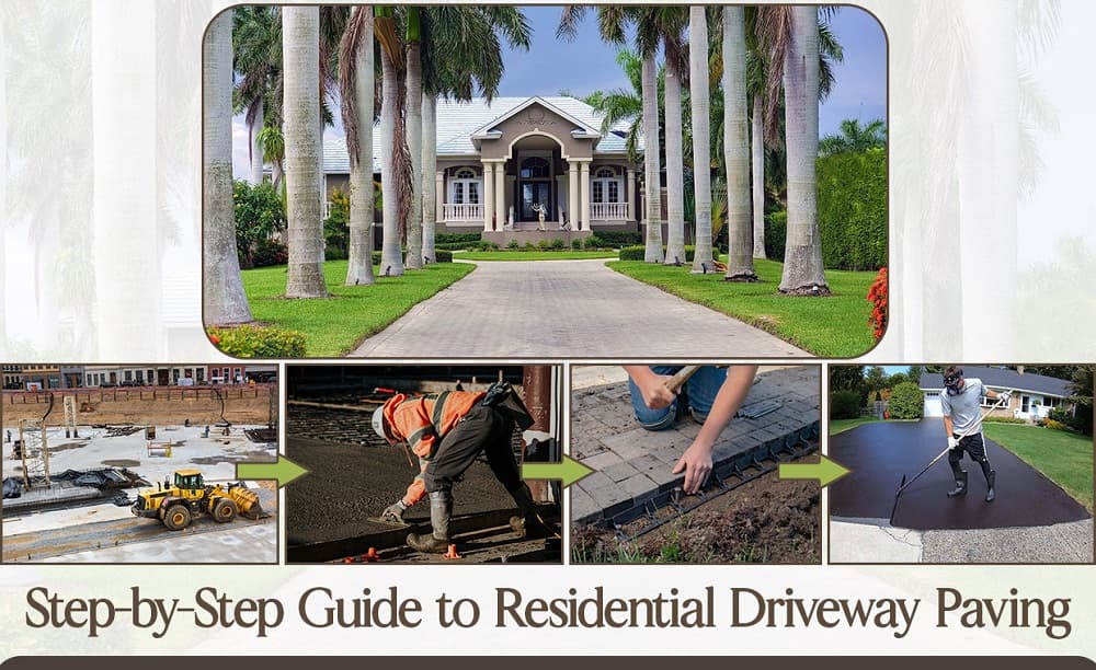 Residential driveway paving Residential driveway paving