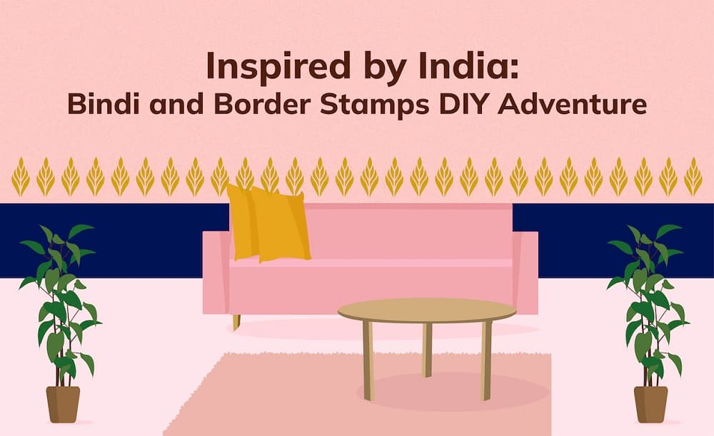 Inspired by India: Bindi and Border Stamps DIY Adventure Inspired by India: Bindi and Border Stamps DIY Adventure