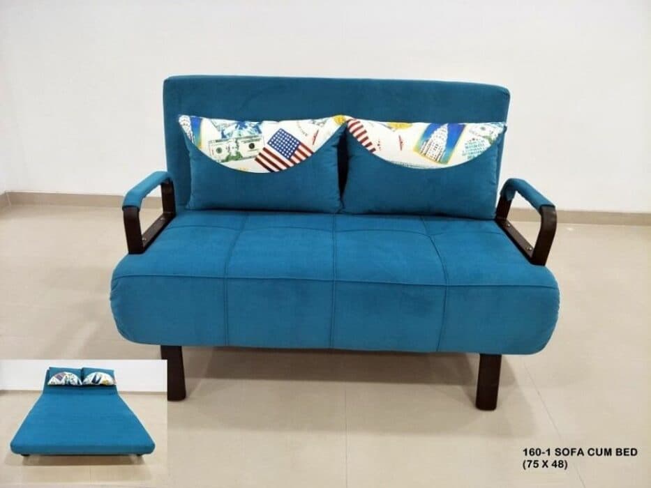2 Seater Royal Blue Color Sofa 2 Seater Royal Blue Color Sofa