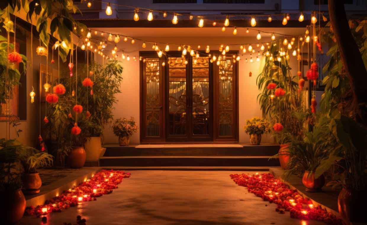 Outdoor Diwali Decoration Ideas Outdoor Diwali Decoration Ideas