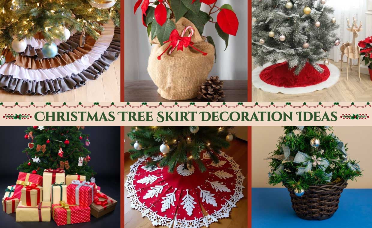 Christmas Tree Skirt Ideas Christmas Tree Skirt Ideas