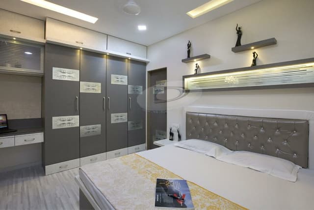 This Bedroom has a Rectangular Wooden Bed – 2 This Bedroom has a Rectangular Wooden Bed - 2