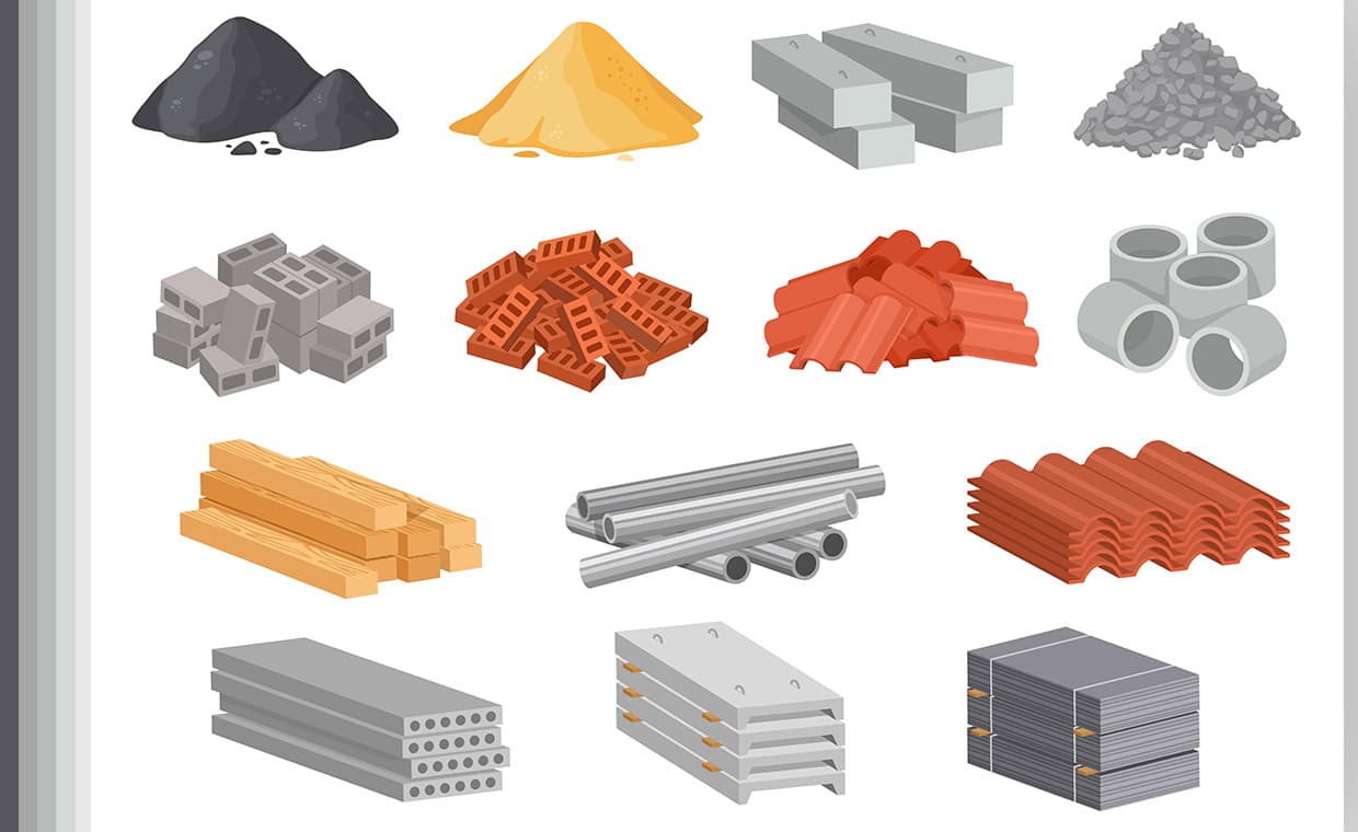 Types of Building Materials – 01 – 0316010008 Types of Building Materials