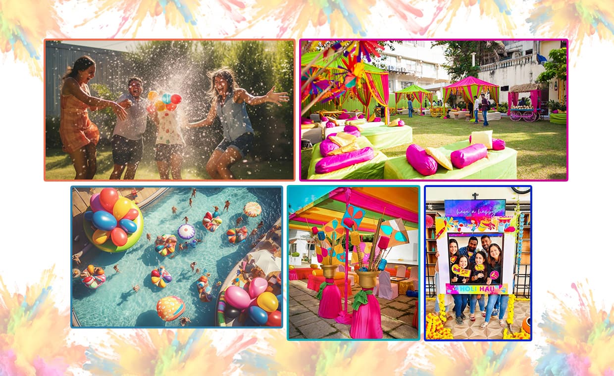 Holi party ideas Holi party ideas