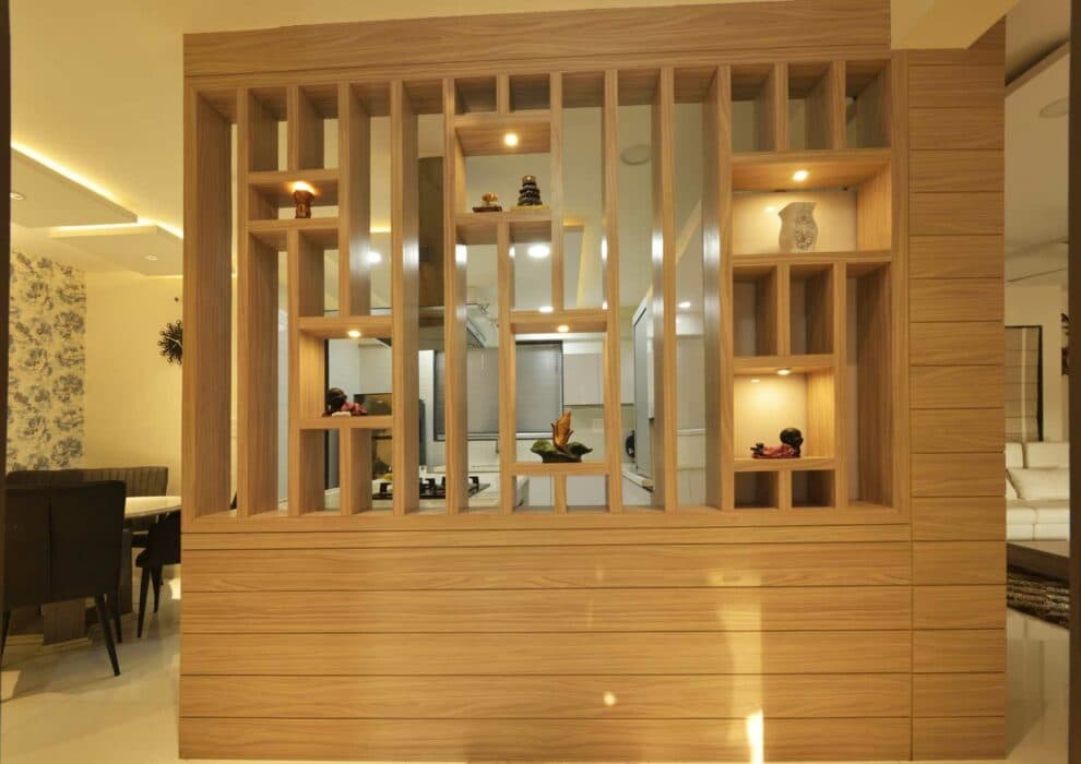 Modern and creative Living room Partition wall design Partition wall