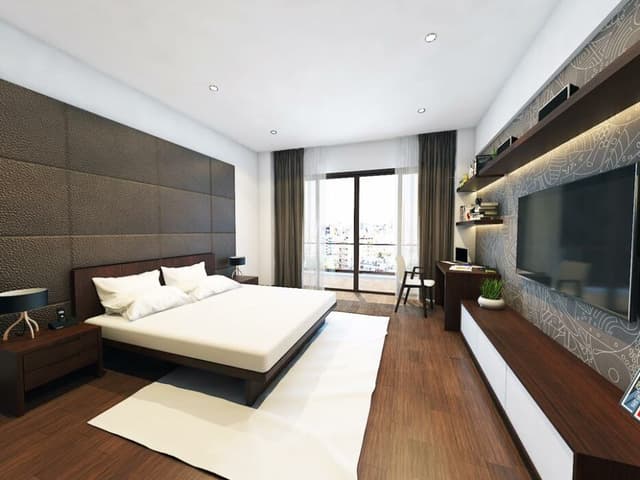 Rectangular Wooden Bed Rectangular Wooden Bed