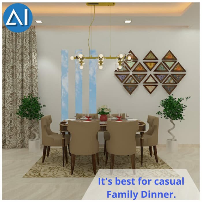 6-Seater Rectangular Wooden Table 6-Seater Rectangular Wooden Table