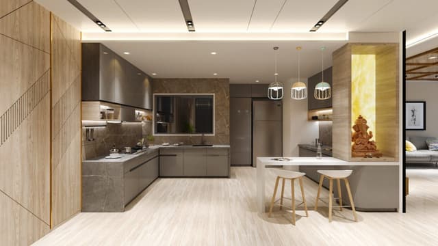 Contemporary Style Kitchen Contemporary Style Kitchen