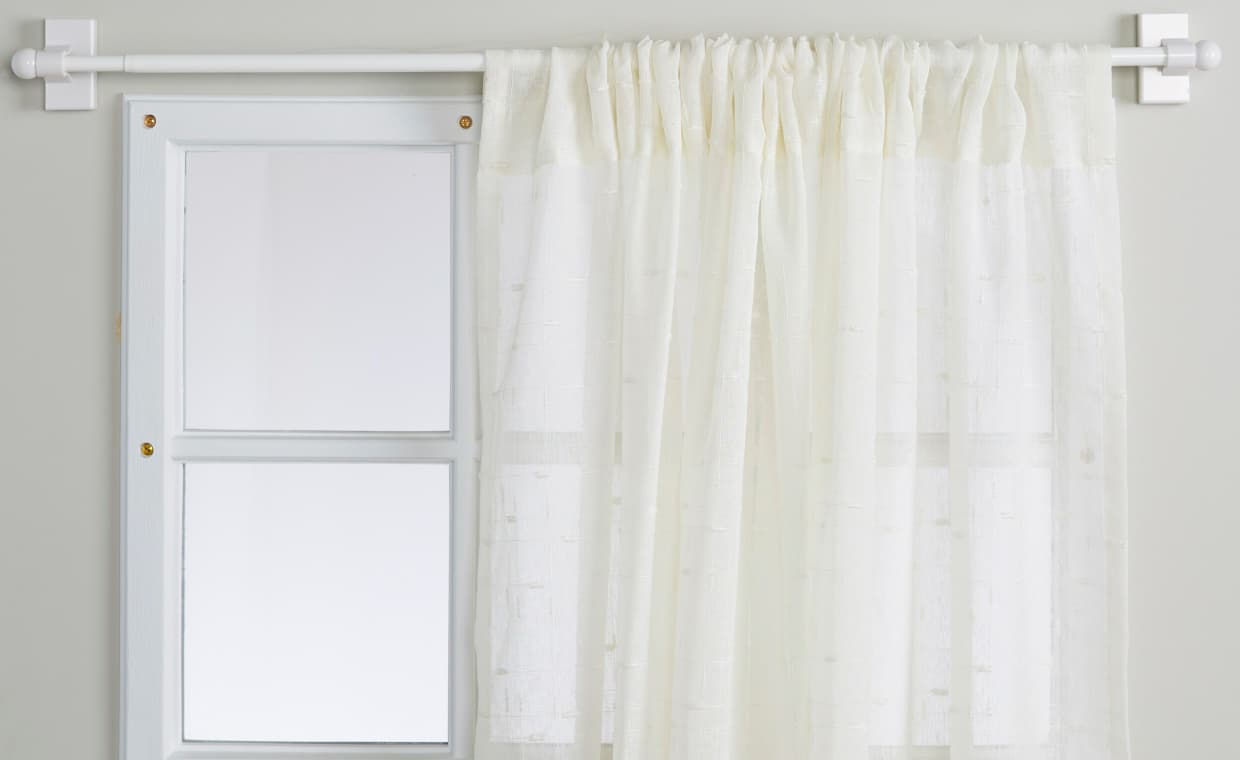 Ways to Hang Curtains Without Drilling Holes Ways to Hang Curtains Without Drilling Holes