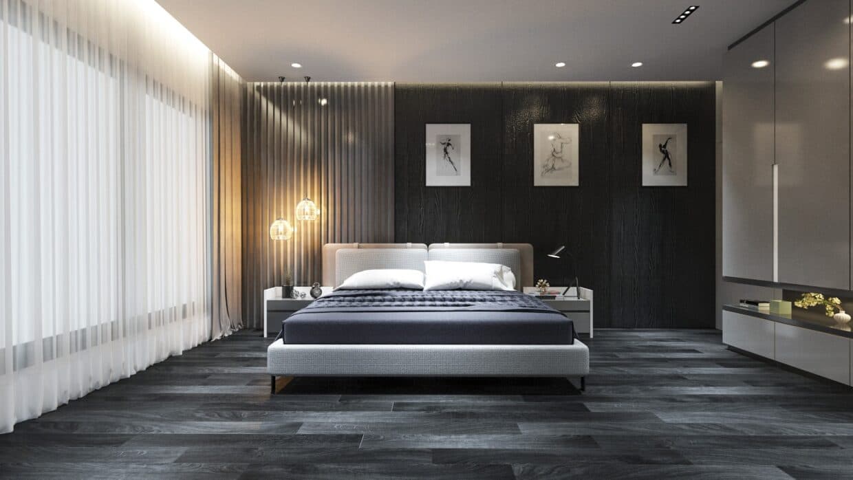 Grey & White Bedroom Grey & White Bedroom