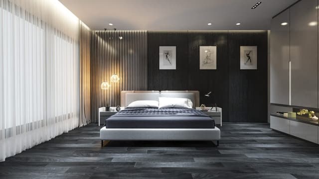 Grey & White Bedroom Grey & White Bedroom