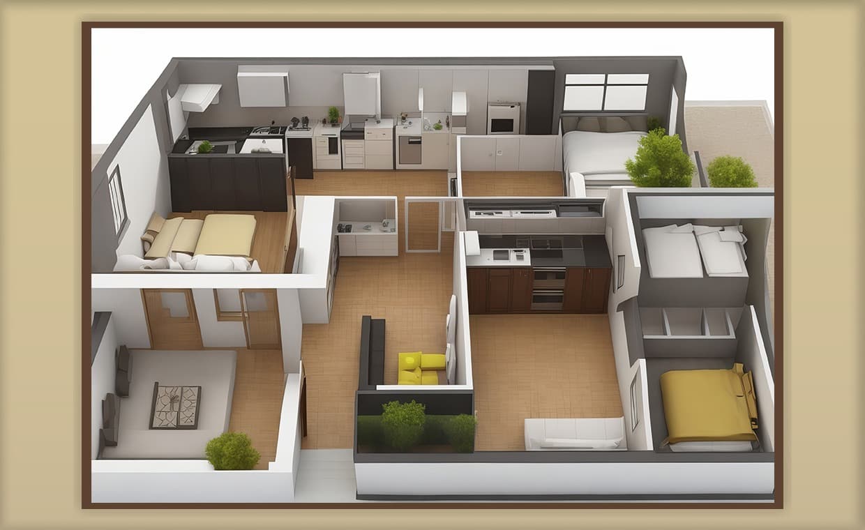 3D floor plans 3D floor plans