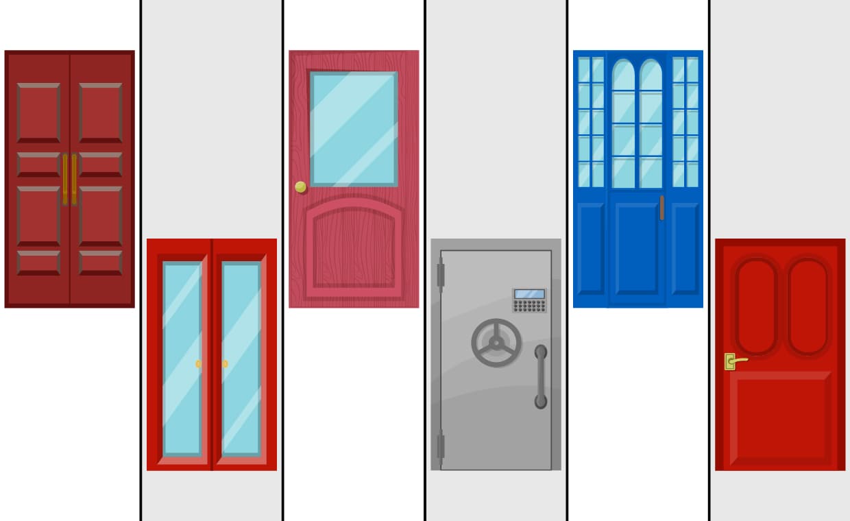 Doors types and materials Doors types and materials