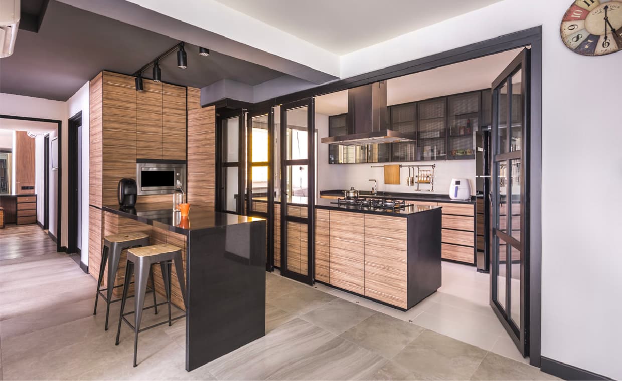 Semi-Open Kitchen Semi-Open Kitchen