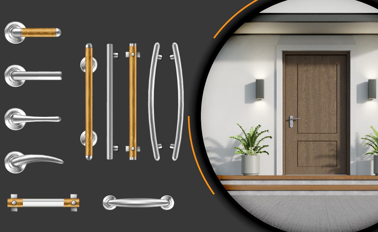 Types of Door Handles – 01 – 0507140001 Types of Door Handles