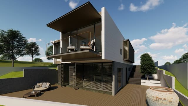 Two-Storied Rectilinear House Two-Storied Rectilinear House