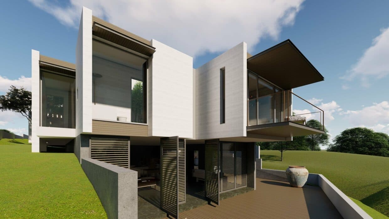 Two Storied Rectilinear House Two Storied Rectilinear House