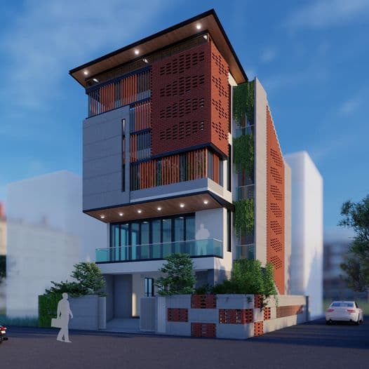 Four-Story Building Four-Story Building