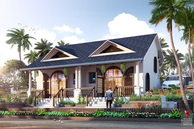 Exterior View of Tropical Duplex Villas Exterior View of Tropical Duplex Villas