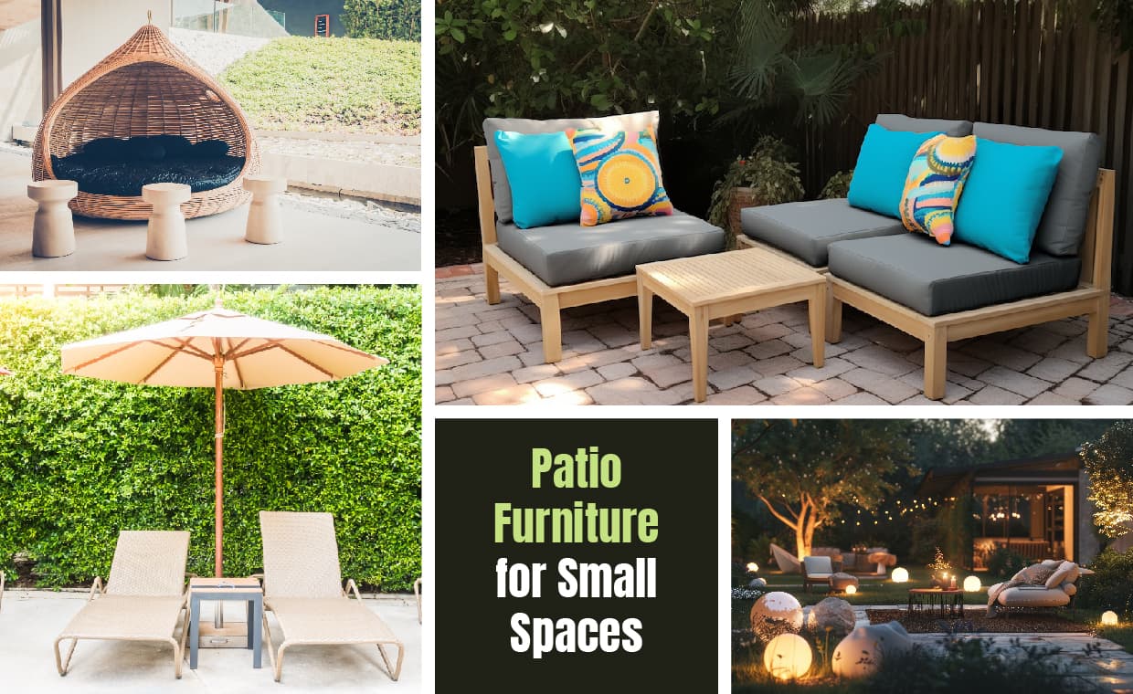 Patio Furniture for Small Space Patio Furniture for Small Space