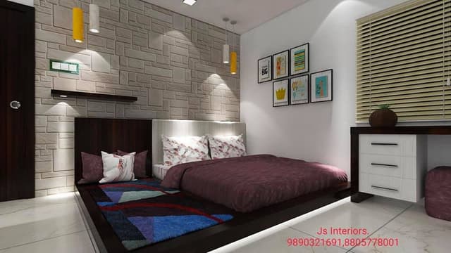 Low Height Wooden Bed Low Height Wooden Bed