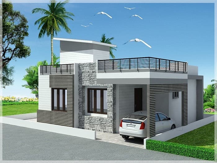 Contemporary Grey House Contemporary Grey House