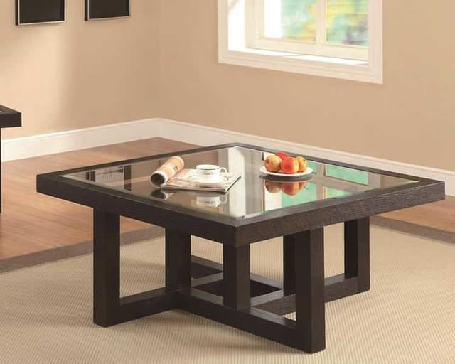 Square Solid Wood Table Square Solid Wood Table