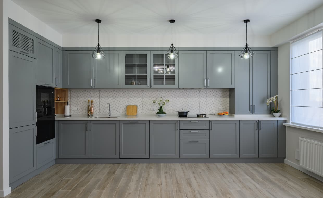 Backsplash Ideas for Light Grey Kitchen Cabinets Backsplash Ideas for Light Grey Kitchen Cabinets