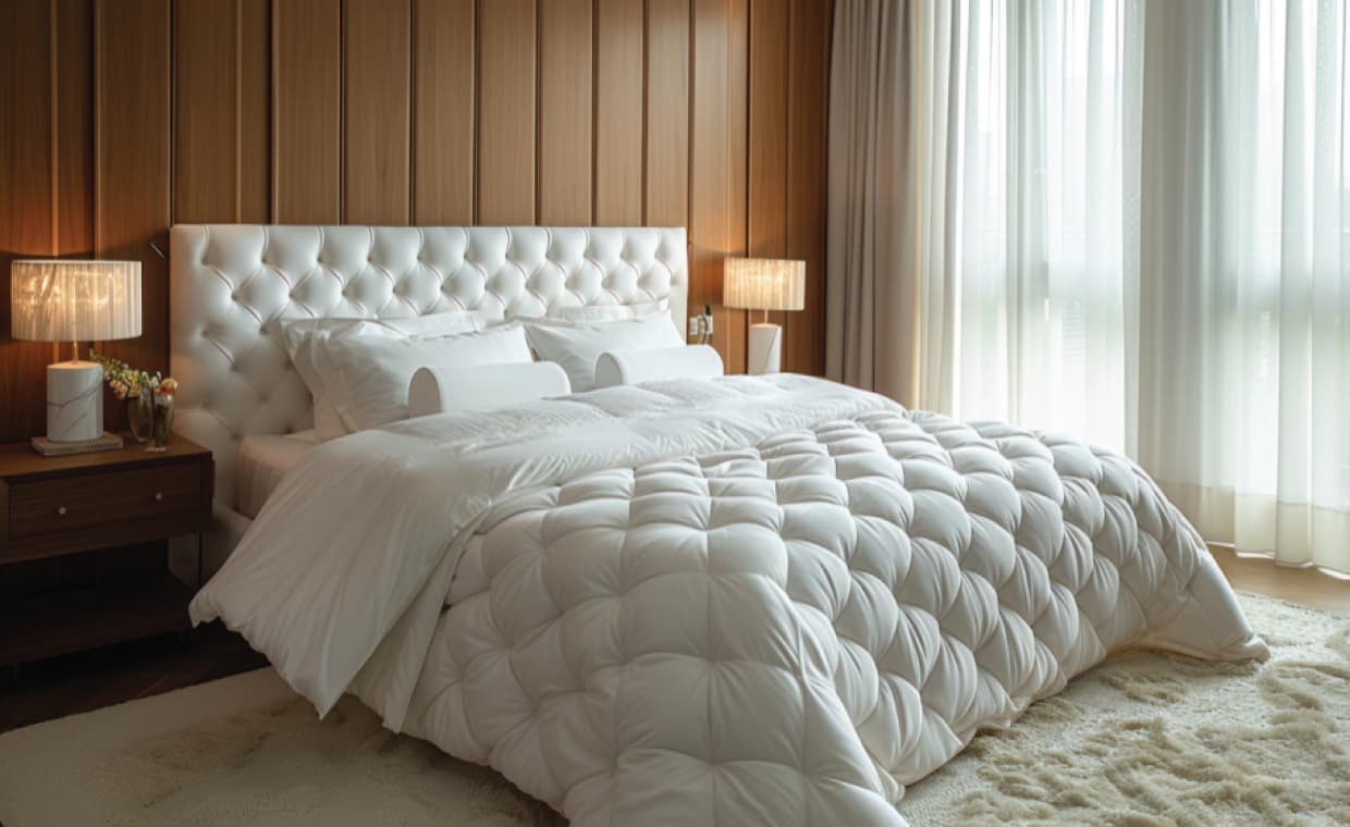 Choosing Right Comforter Size – 01 – 0506010006 Choosing Right Comforter Size