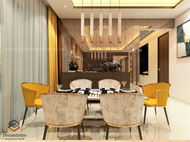 Modern Dining Setup Features Modern Dining Setup Features