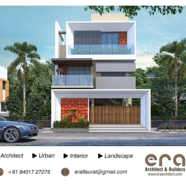Three Storey Modern House Three Storey Modern House