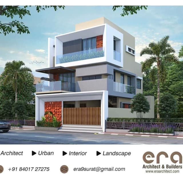 Three Storey Modern House Three Storey Modern House