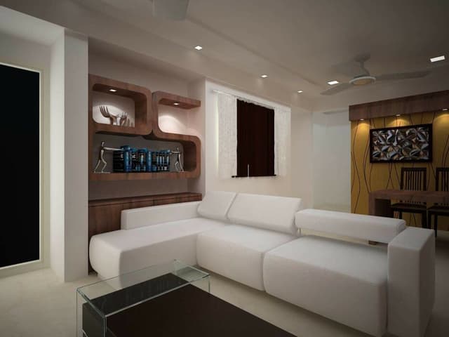 White Modern Bulky L-Shaped Sofa White Modern Bulky L-Shaped Sofa